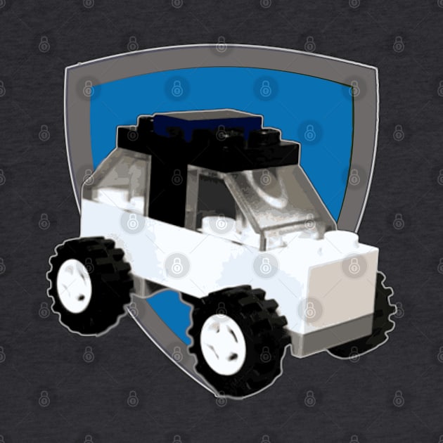 Brick Creations - Police Car by druscilla13